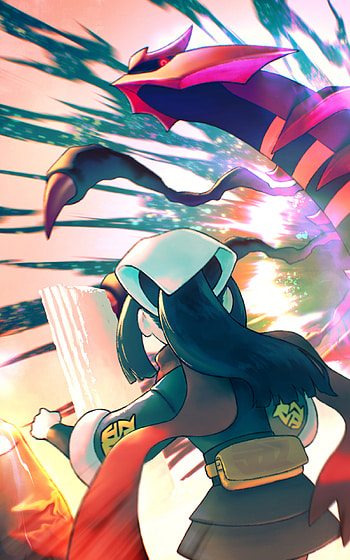 Akari, Giratina HD phone wallpaper