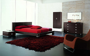 Interior, Miscellanea, Miscellaneous, Design, Room, Bed, Modern, Up To Date HD wallpaper