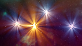 Universe, Stars, Shining, Shine, Light, Nebula HD wallpaper