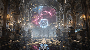 Starship Bridge — Celestial Command Hall, Orb HD wallpaper