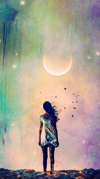 Alone Girl, Lonely, lonley HD phone wallpaper