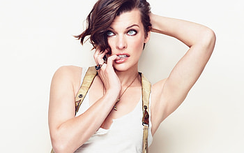 Milla Jovovich, Celebrity HD wallpaper