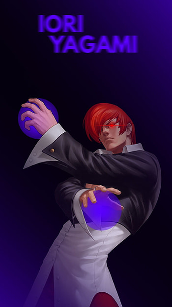 Iori Yagami, Gaming character, Fighter inspiration, Street Fighter HD phone wallpaper