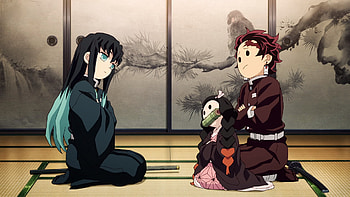 Tanjiro Kamado Hashira, Nezuko Kamado, Tanjiro Kamado, Anime, Demon Slayer: Kimetsu no Yaiba, funny anime HD wallpaper