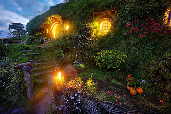 Hobbit house , hobbit house, Beautiful backgrounds HD wallpaper