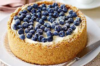 Tempting blueberry cheesecake, Creamy and indulgent, Sweet and tangy, Dessert heaven HD wallpaper