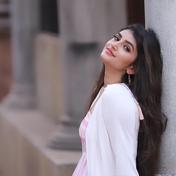 Sreeleela, Telugu actress, hair, lip HD phone wallpaper
