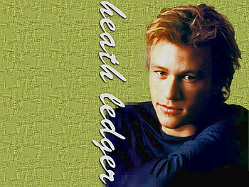 Heath Ledger, sexy, blue sweters, rip, actor, cute, idiot, male HD wallpaper