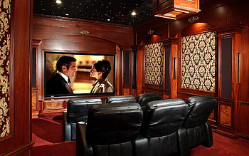 Movie theater , Captivating visuals, Cinematic atmosphere, Entertainment HD wallpaper