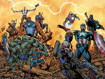 Ultimates, Marvel, Superheroes, Comics HD wallpaper
