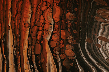 Abstract, Divorces, Paint, Liquid, Brown HD wallpaper
