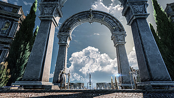 Wuthering Waves: Epic Archway Vista HD wallpaper