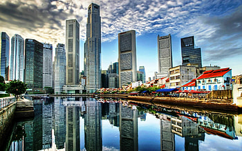 OCBC Centre, Singapore HD wallpaper