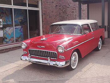 NICE WAGON!!!, OLD, RED, CLASSIC, COOL HD wallpaper