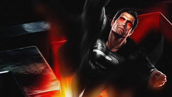 Superman Black Suit , superman, superheroes, artist, artwork, digital-art HD wallpaper