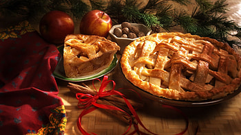 Lovely pie , Beautiful dessert visuals, Sweet and indulgent, Eye-catching background HD wallpaper