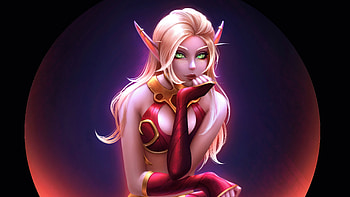 Melisandra Fantasy Elf Girl , elf, fantasy-girls, artist, artwork, digital-art HD wallpaper