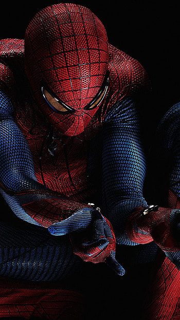 spiderman no way home, movie, head, red, spiderman, marvel HD phone wallpaper