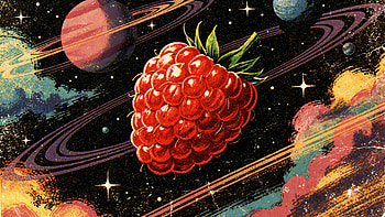 Galactic Raspberry — HD wallpaper