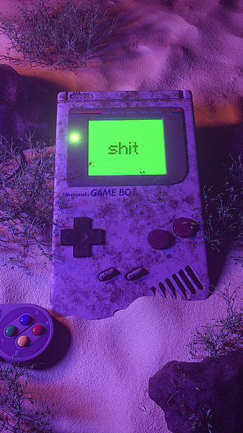 Nintendo Game Boy falls, Xperia , Classic gaming moments, Nostalgic ry HD phone wallpaper