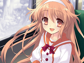 Anime, Smile, Girl, Trip HD wallpaper