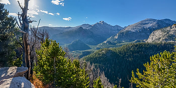Flat Top Mountain, fun, cool, nature, mountains, forest HD wallpaper
