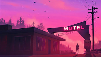 Strangers Again , alone, synthwave, outrun, artist, artwork, digital-art HD wallpaper