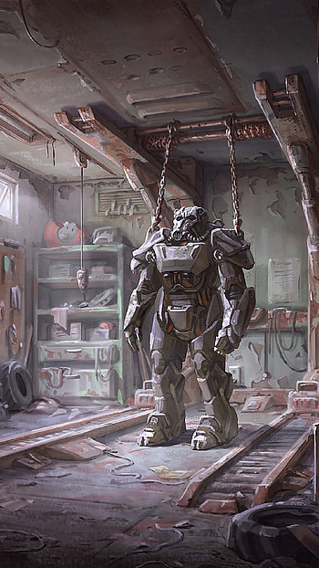 Fallout 4 Mobile . Fallout 4 Power ArmorFallout ... HD phone wallpaper