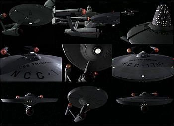 Starship Enterprise from Trials and Tribble-ations, Star Trek Deep Space Nine, Star Trek, Enterprise, Starship-Enterprise-from-Trials-and-Tribble-ations, Starship Enterprise HD wallpaper