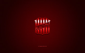 San Martin de Tucuman, Argentine football club, red logo, red carbon fiber background, Primera B Nacional, football, San Miguel de Tucuman, Argentina, San Martin de Tucuman logo HD wallpaper
