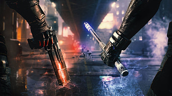 Gotham Knights, Nightwing, Red Hood, Gameplay HD wallpaper