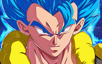 Gogeta, abstract art, Dragon Ball, DBS, Gojita, Dragon Ball Super, DBS characters, Gogeta DBS, vector art, Gogeta , Gogeta Dragon Ball HD wallpaper