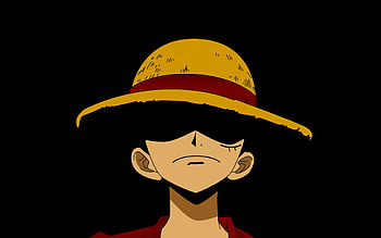 Monkey D. Luffy, One Piece anime, Studio shot, Indoors HD wallpaper