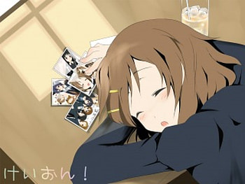 K-On!, azusa, ritsu, anime, yui, sleeping, mio, tusmugi, k-on HD wallpaper