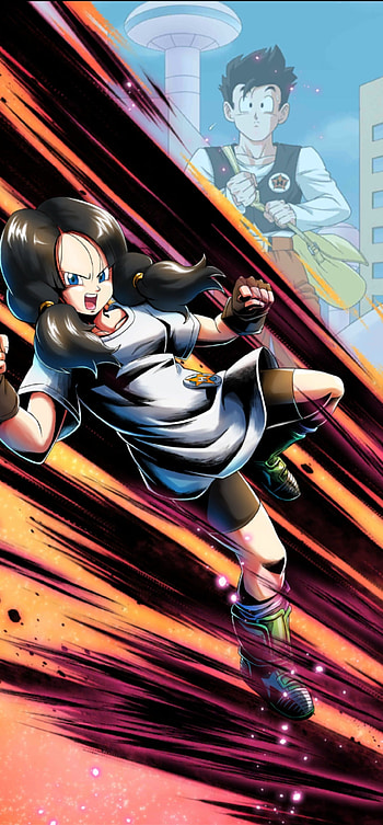 Videl, art, cartoon HD phone wallpaper