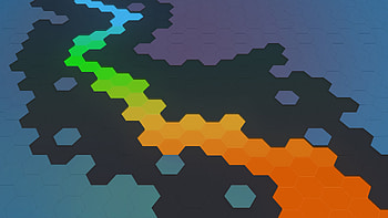 Abstract, hexagon texture HD wallpaper