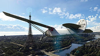 Microsoft Flight Simulator Experience - Soaring Over Paris, video game, Microsoft Flight Simulator HD wallpaper