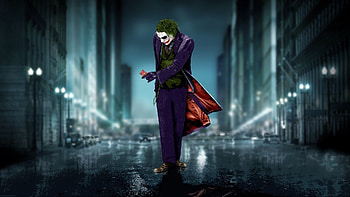 joker batman dark knight broken heart with Heath Ledger Joker ) HD wallpaper