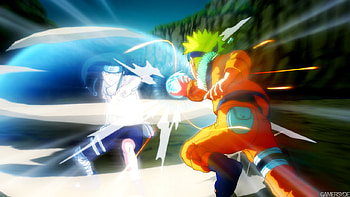 Bringing down a STORM, rotation, rasangan, neji, naruto, ultimateninjastorm HD wallpaper