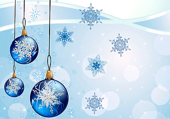 Christmas sparkle, blue, background, snowflakes, Christmad, ornaments, sparkle HD wallpaper