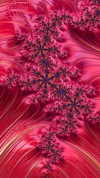 Fractal Art for your Smart or Tablet, red, CGI, psychedelic, trippy, Abstract, fractal HD phone wallpaper