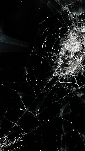 Screen Crack, Glass Broken Abstract HD phone wallpaper