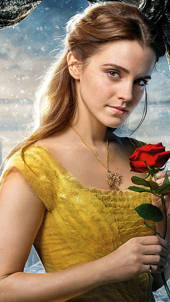 Emma Watson as Belle, Top backgrounds, Belle HD phone wallpaper