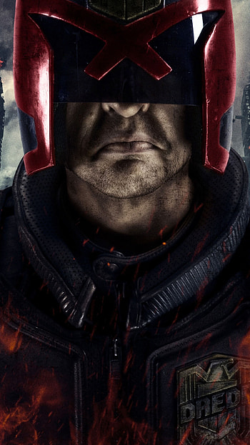 Dredd 2012 movie, Judge Dredd , Karl Urban, Futuristic action HD phone wallpaper