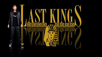 Last Kings logo, Gold Last Kings logo, Elegant logo, Exquisite design HD wallpaper