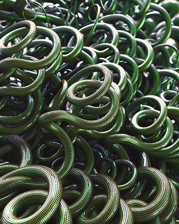 3D, Intricate, Confused, Volume, Wires, Wire HD phone wallpaper