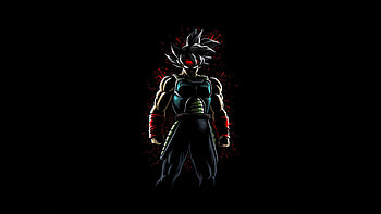 Bardock Paint Splatter Dragon Ball Z, anime, dragon-ball-z, artwork HD wallpaper