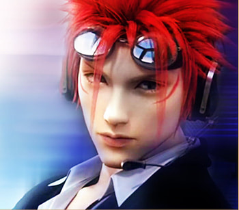 redhead, pilot, red hair, final fantasy 7, crisis core, reno, turks, goggles, formal suit, shinra, advent chilren HD wallpaper