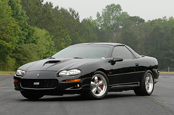 2002-Chevy-Camaro, Bowtie, Black, SS, GM HD wallpaper