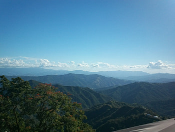 TO ALL MY LOVELY FRIENDS EN NEXUS, trees, sky blue and green, hills, mountains HD wallpaper